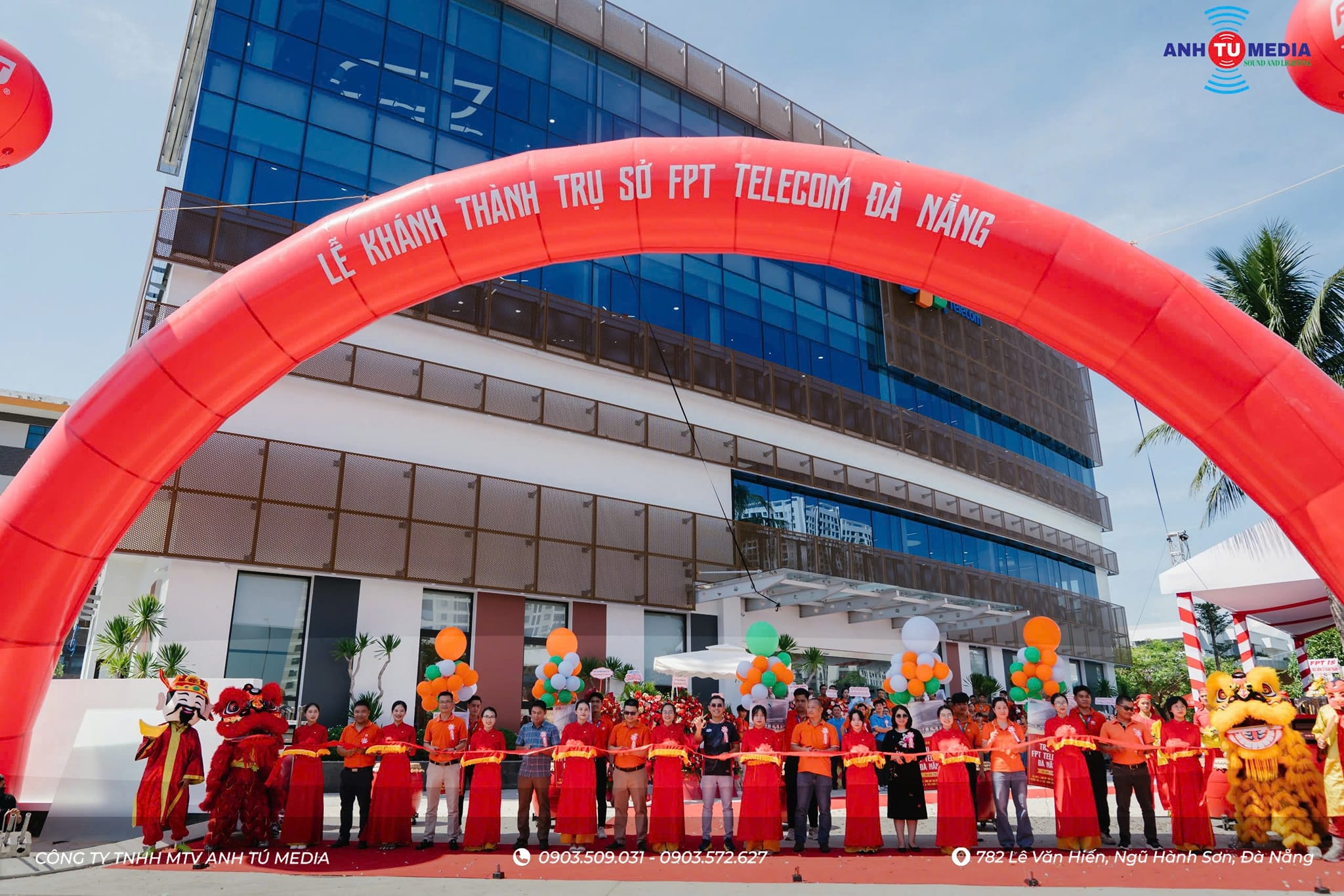 cổng hơi khánh thành tại trụ sở FPT Telecom