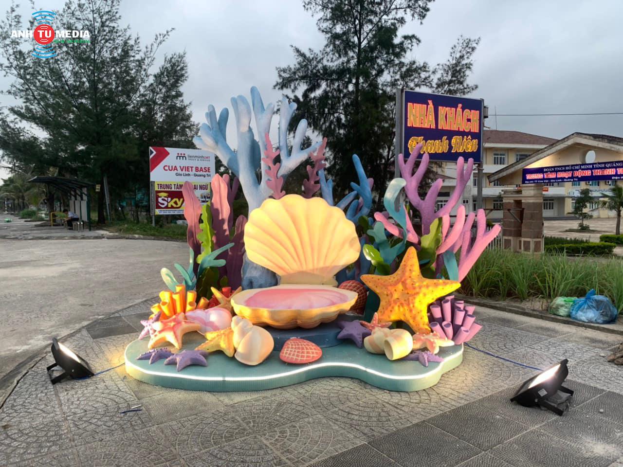 trang trí sự kiện mùa hè