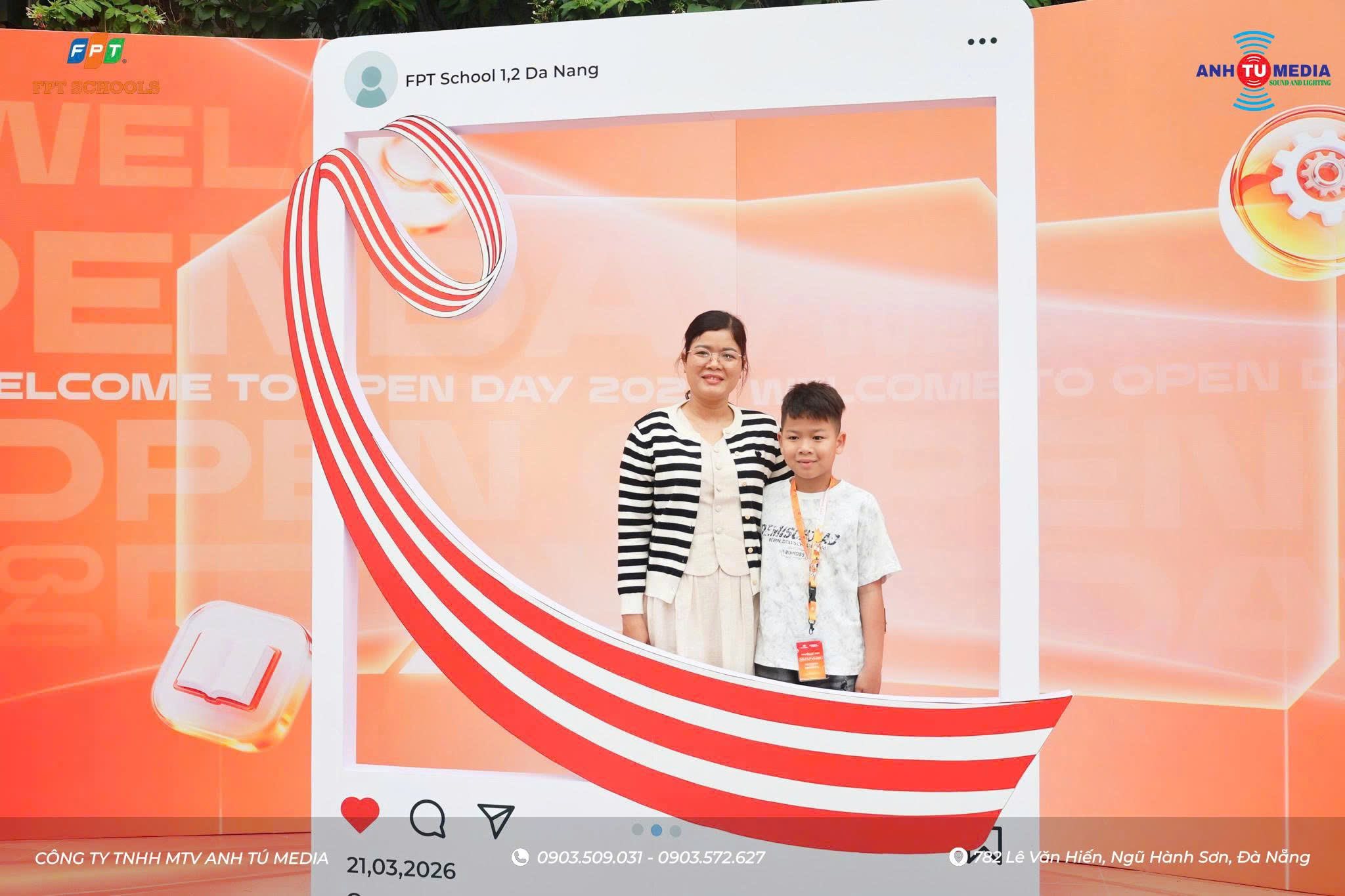 Photobooth checkin sự kiện